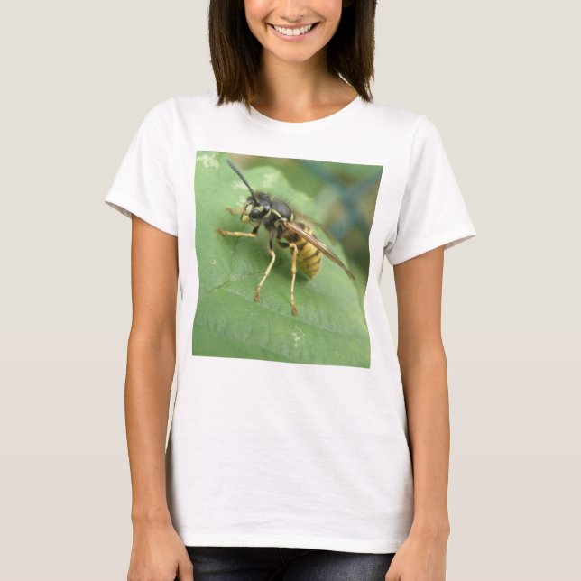 T-shirts Macro-Damas de Hoverfly T Shirt (Frente)