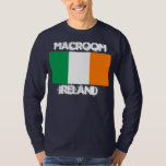 T-shirts Macroom, Irlanda com bandeira irlandesa<br><div class="desc">Macroom,  Irlanda com bandeira irlandesa</div>