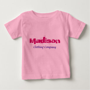 T-shirts Madame Name Clothing Company Baby Shirts
