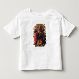 T-shirts Madonna e criança com santos, c.1518 (óleo na