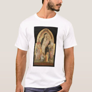 T-shirts Madonna e criança Enthroned