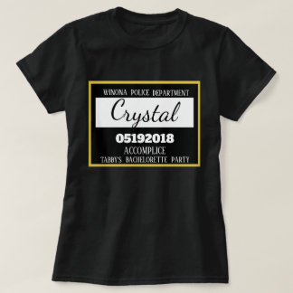 T-shirts Madrinha de casamento Personalizada da Festa de so