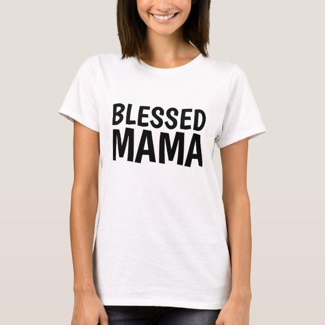 T-SHIRTS MÃE BÊNITA, MÃE (Frente)
