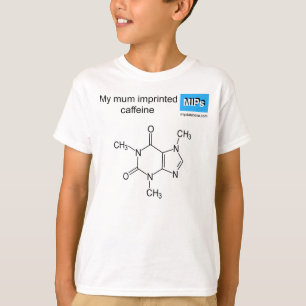 T-shirts mãe da cafeína