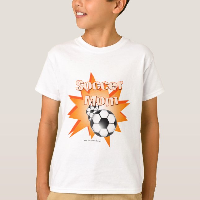 T-shirts Mãe de Futebol (Frente)