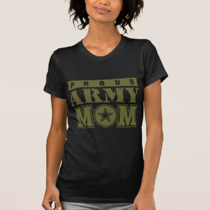 T-shirts Mãe do exército orgulhoso