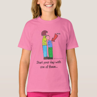 T-shirts Mãe e Joey Hugging