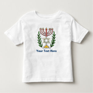 T-shirts Magen Persa David Menorah