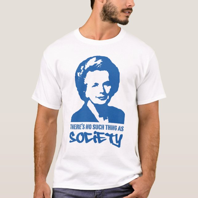 T-shirts Maggie Thatcher (Frente)