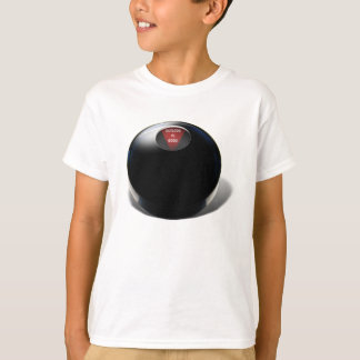 T-shirts Magic 8 Ball diz: "O Outlook é bom!"