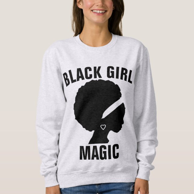 T-SHIRTS MAGIC DE GAROTA NEGRA (Frente)