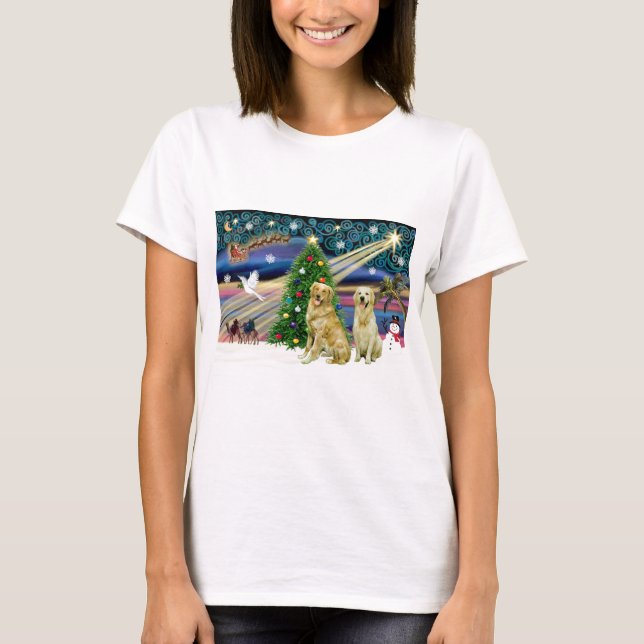 T-shirts Magic-Ouro-Par do Xmas (Frente)