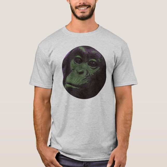 T-shirts Mágica 2 do macaco (Frente)