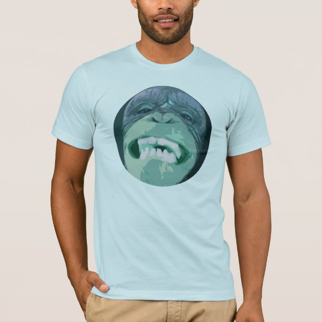 T-shirts Mágica 3 do macaco (Frente)