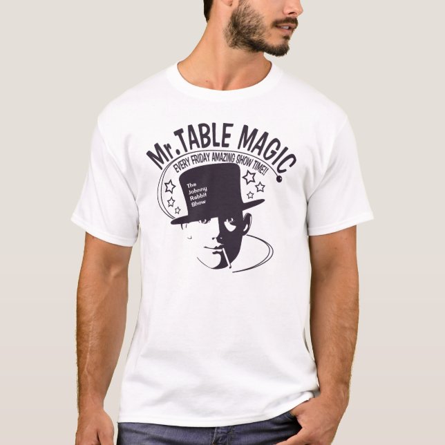 T-shirts MÁGICA do Sr. APRESENTAÇÃO (Frente)