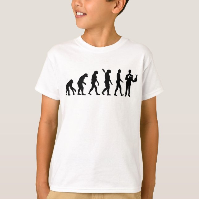T-shirts Mágico da evolução (Frente)