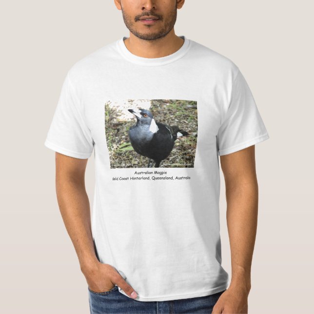 T-shirts Magpie australiano (Frente)