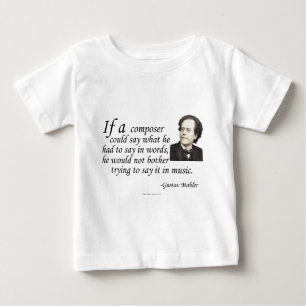 T-shirts Mahler na composição