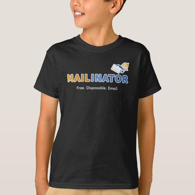 T-shirts Mailinator (Frente)
