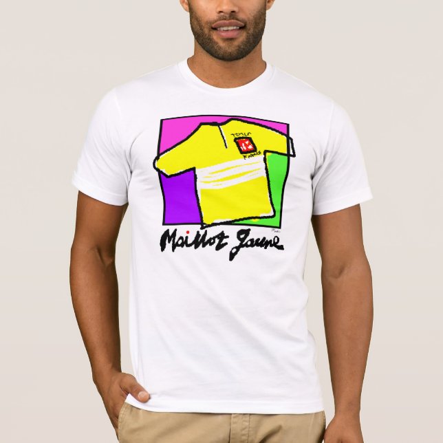 T-shirts Maillot Jaune (Frente)