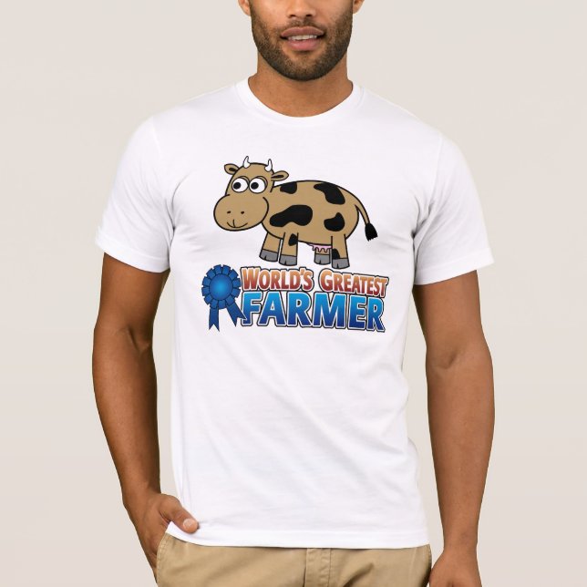 T-shirts Maior Familiar do Mundo (Frente)