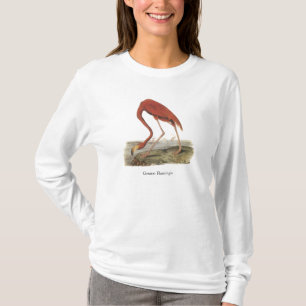 T-shirts Maior flamingo, John Audubon