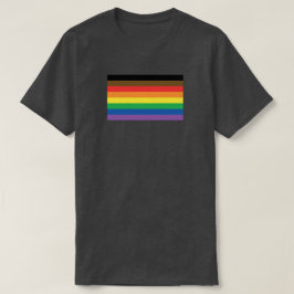 T-shirts Mais colorem mais arco-íris LGBT customizável do