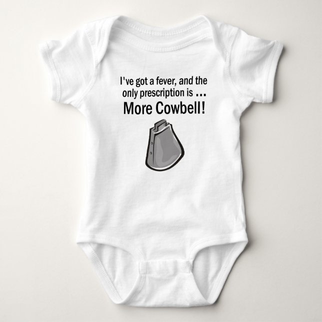 T-shirts Mais Cowbell! (Frente)