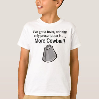 T-shirts Mais Cowbell!