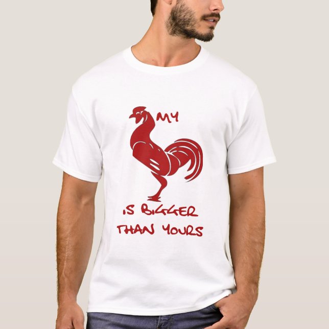 T-shirts Mais grande do que seu (Frente)