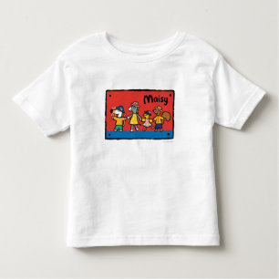 T-shirts Maisy e os melhores amigos seguram as mãos