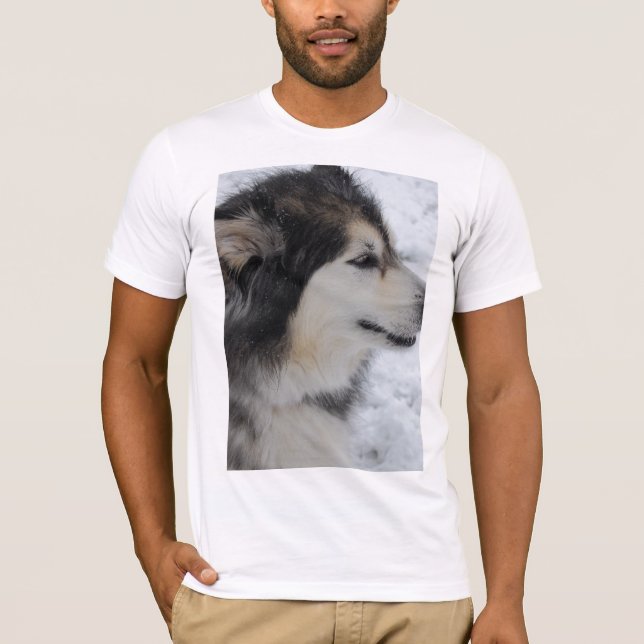 T-shirts Malamute (Frente)
