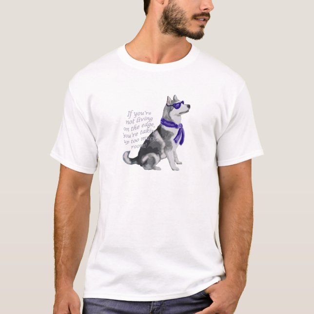 T-shirts malamute do Alasca (Frente)