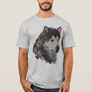 T-shirts Malamute do Alasca
