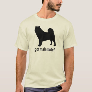 T-shirts Malamute obtido