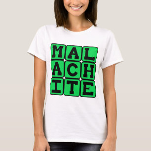 T-shirts Malaquita, Cor Verde