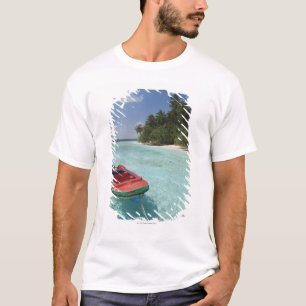 T-shirts Maldives, atol masculino, ilha de Kuda Bandos