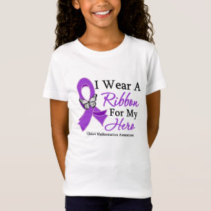 T-shirts Malformação de Chiari eu visto uma fita para meu