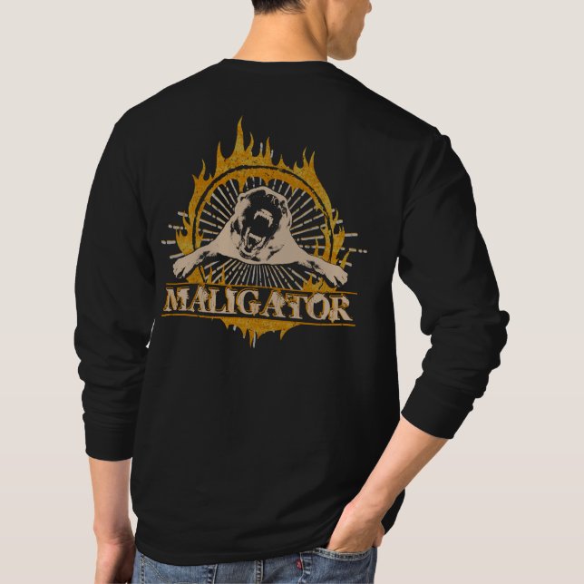 T-shirts Malinois - pastor belga - Mechelaar - Maligator (Verso)