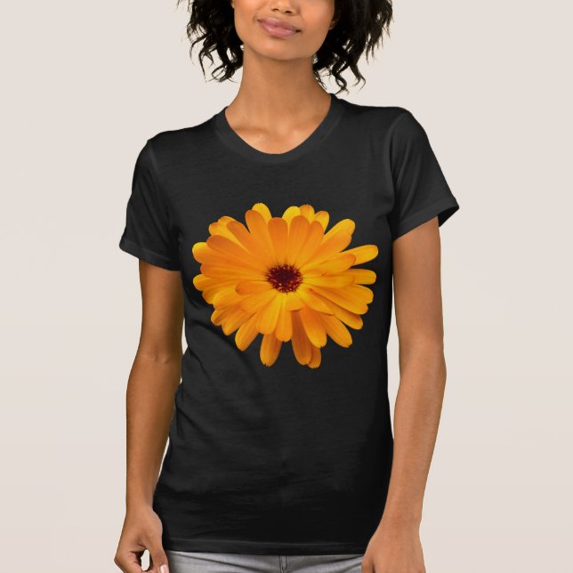T-shirts Malmequer Laranja (Frente)