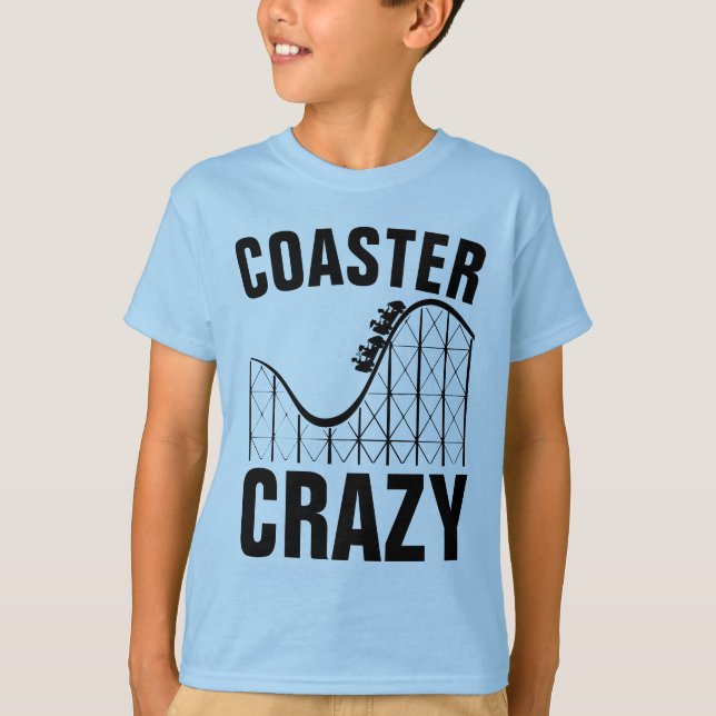 T-Shirts MALUCAS DE PORTA COPOS ROLLERCOSTER (Frente)