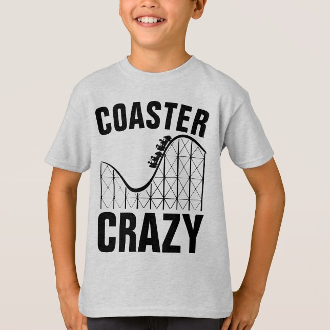 T-Shirts MALUCAS DE PORTA COPOS ROLLERCOSTER (Frente)
