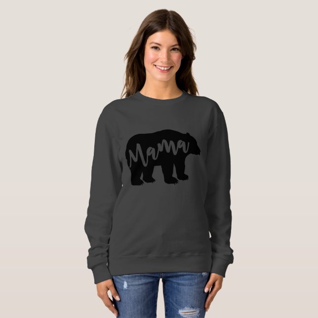 T-shirts Mama Bear (Frente Completa)