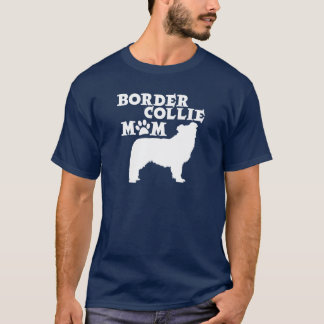 T-SHIRTS MAMÃ DE BORDER COLLIE