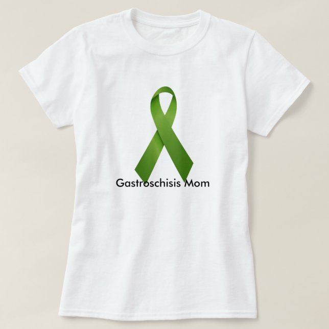 T-shirts Mamã de Gastroschisis (Frente do Design)