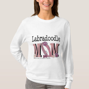 T-shirts MAMÃ de LabraDoodle
