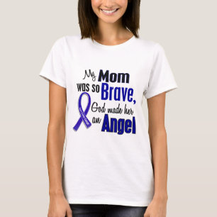 T-shirts Mamã do ANJO 1 do cancro do cólon