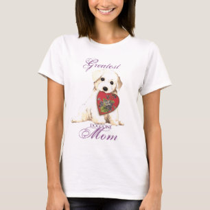 T-shirts Mamã do coração de Bichon