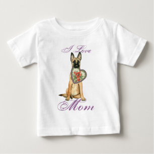 T-shirts Mamã do coração de Malinois