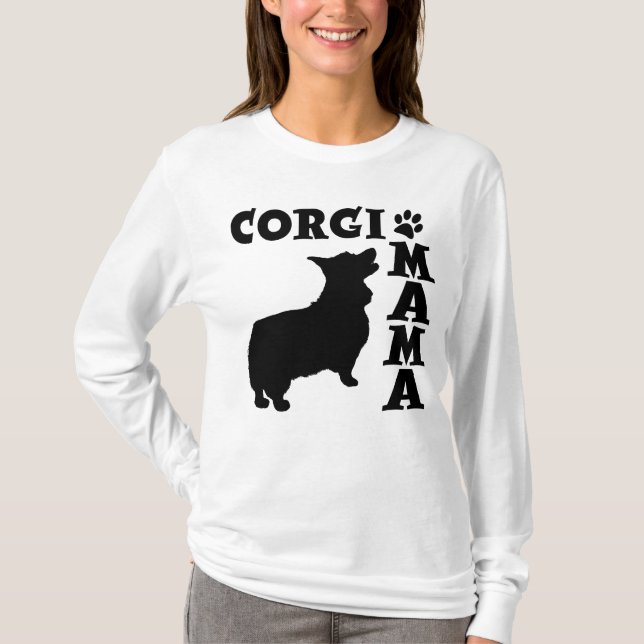 T-SHIRTS MAMA DO CORGI (Frente)